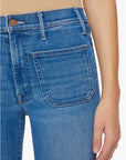 Patch Pocket Insider Ankle Jeans Happy Pill