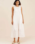 Posse Louisa Shift Dress Vintage White