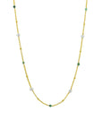 Dean Rosa Pearl Necklace Green