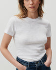 American Vintage Sonoma White T Shirt Short Sleeve