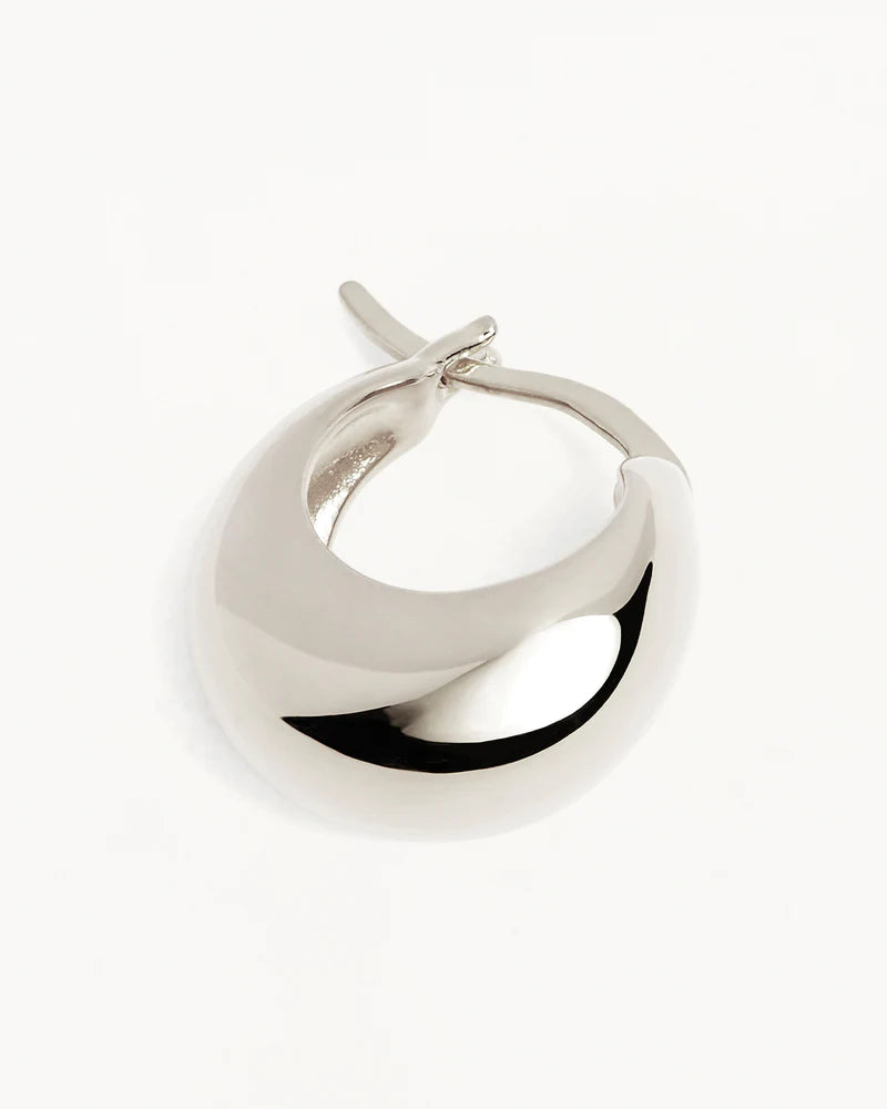 Charlotte Sterling Silver Sunkissed Small Hoops