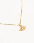 By Charlotte 18k Gold Vermeil I am Protected Necklace