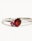 Charlotte Sterling Silver Kindred January Birthstone Ring