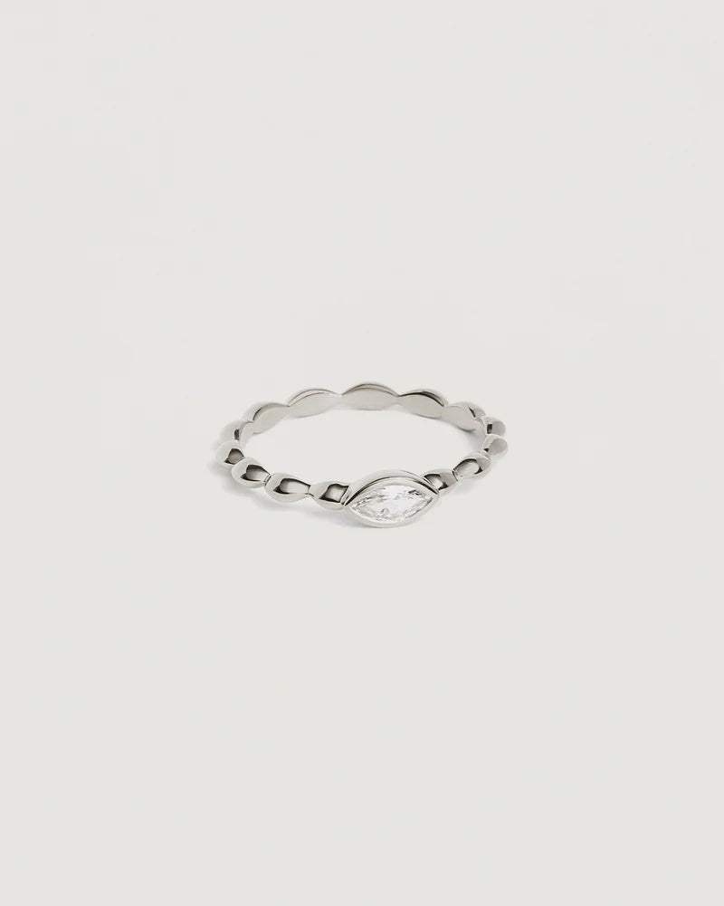 By Charlotte Sterling Silver Lucky Eye Ring