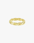 Wildthings Chunky Twisted Ring Gold