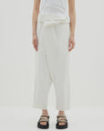 Bassike Canvas Fishermans Pant White