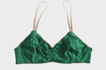 Roy Cotton Emerald Green Bralette