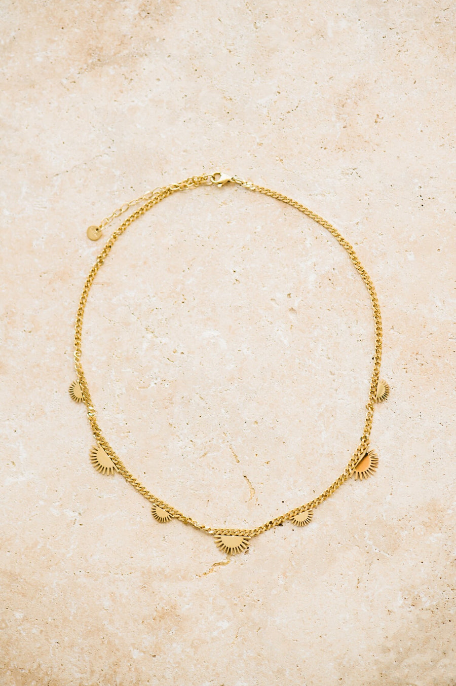 Wolfe Horizon Necklace Gold