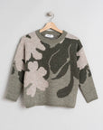 Cold Leaf Knitted Jumper Khaki
