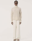 Elka Collective Asta Knit White Marle