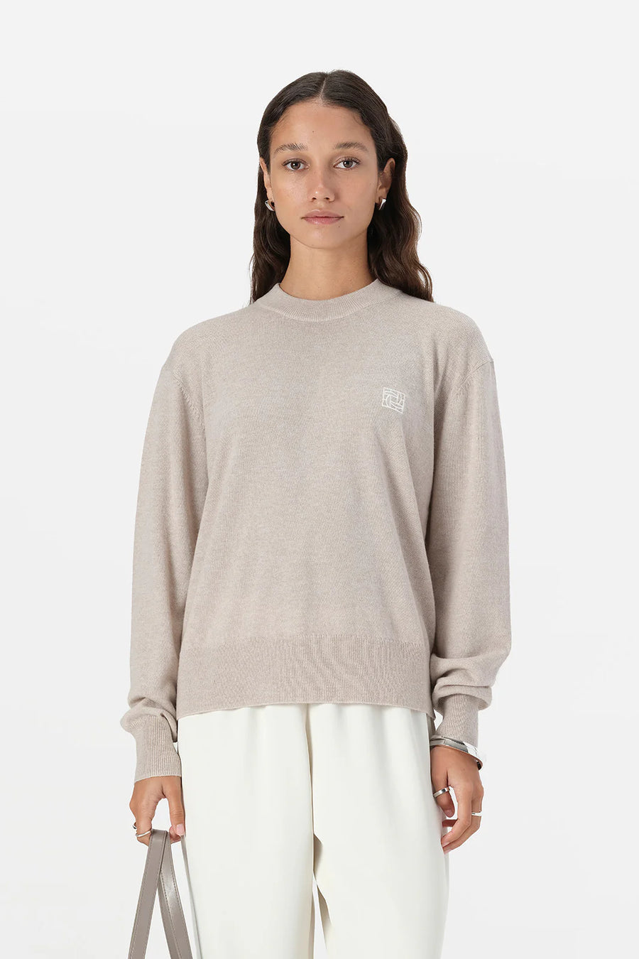 Elka Collective Mon Knit Oat Marle