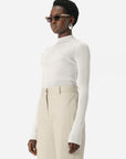 Elka Collective Cotti Knit Top White