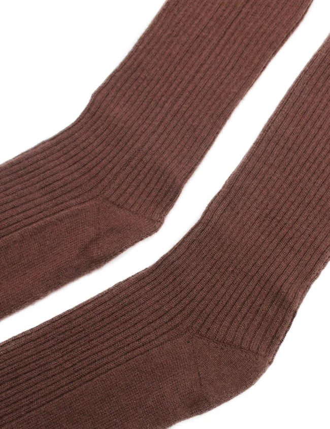 La Tribe Cashmere Bed Sock Cacao