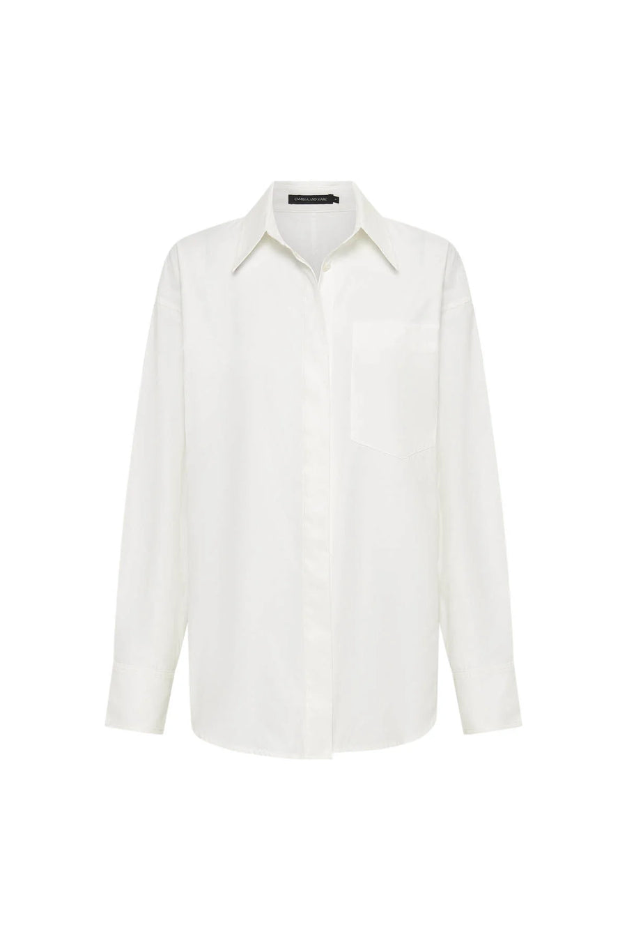 Marc Lori Fitted Shirt Soft White