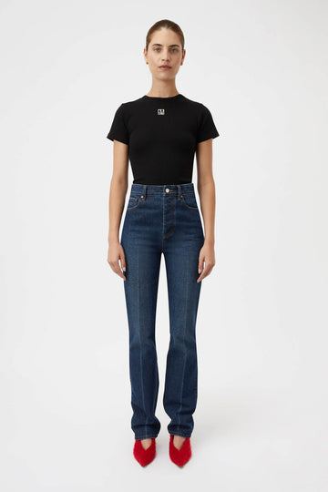 Camilla and Marc Nora Fitted Tee Black