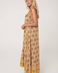 Spell Chateau Maxi Sundress Champagne