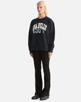 Ena Pelly Lilly Oversized College Sweater Academy