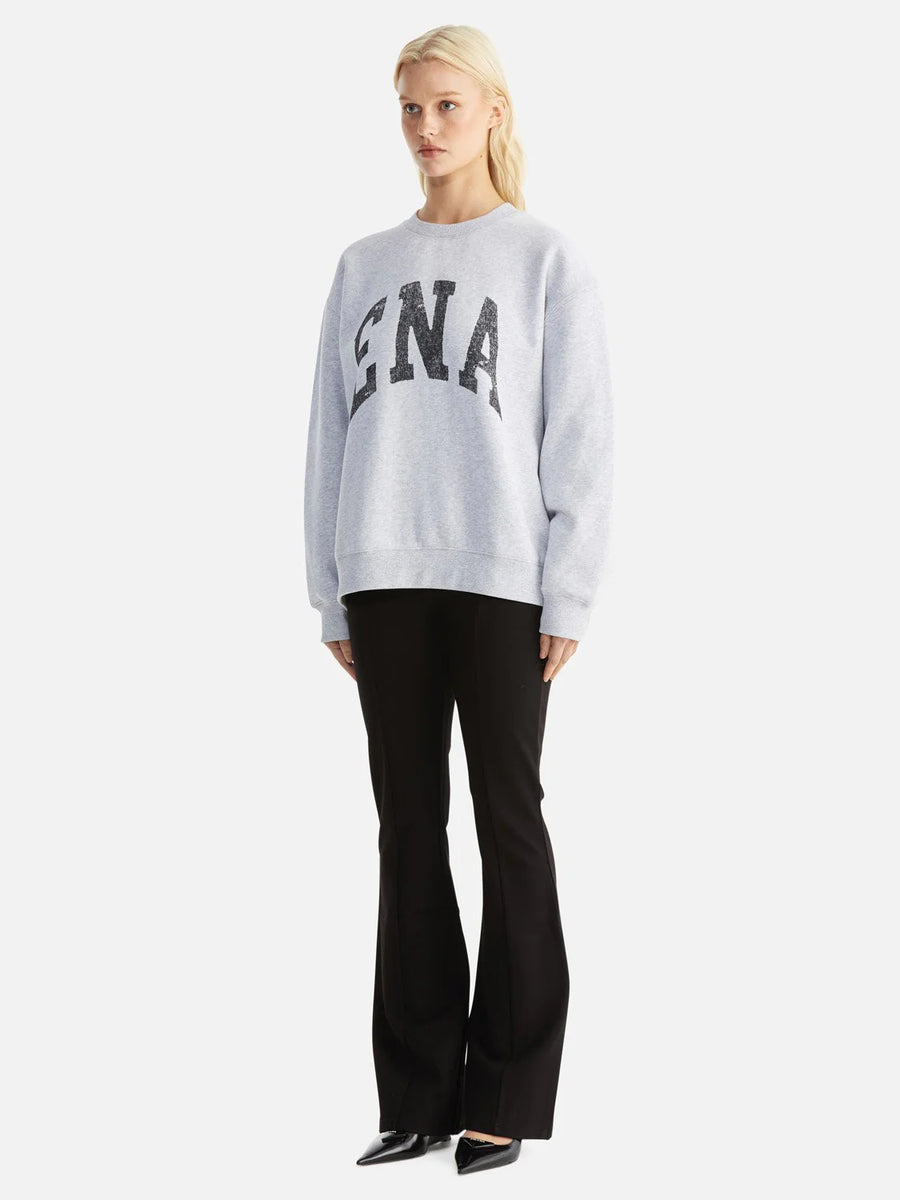 Ena Pelly Lilly Oversized Sweater Collegiate Grey Marle