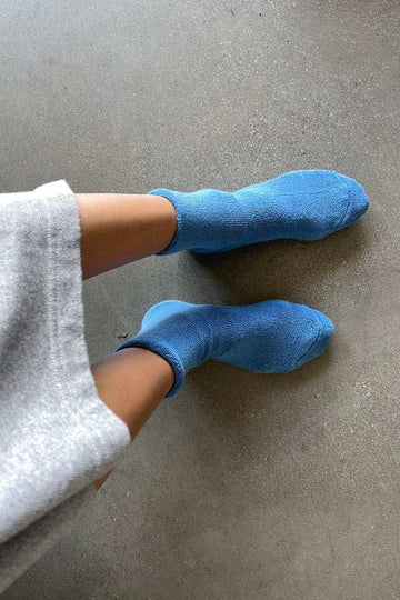 Le Bon Shoppe Cloud Soft Socks Cerulian
