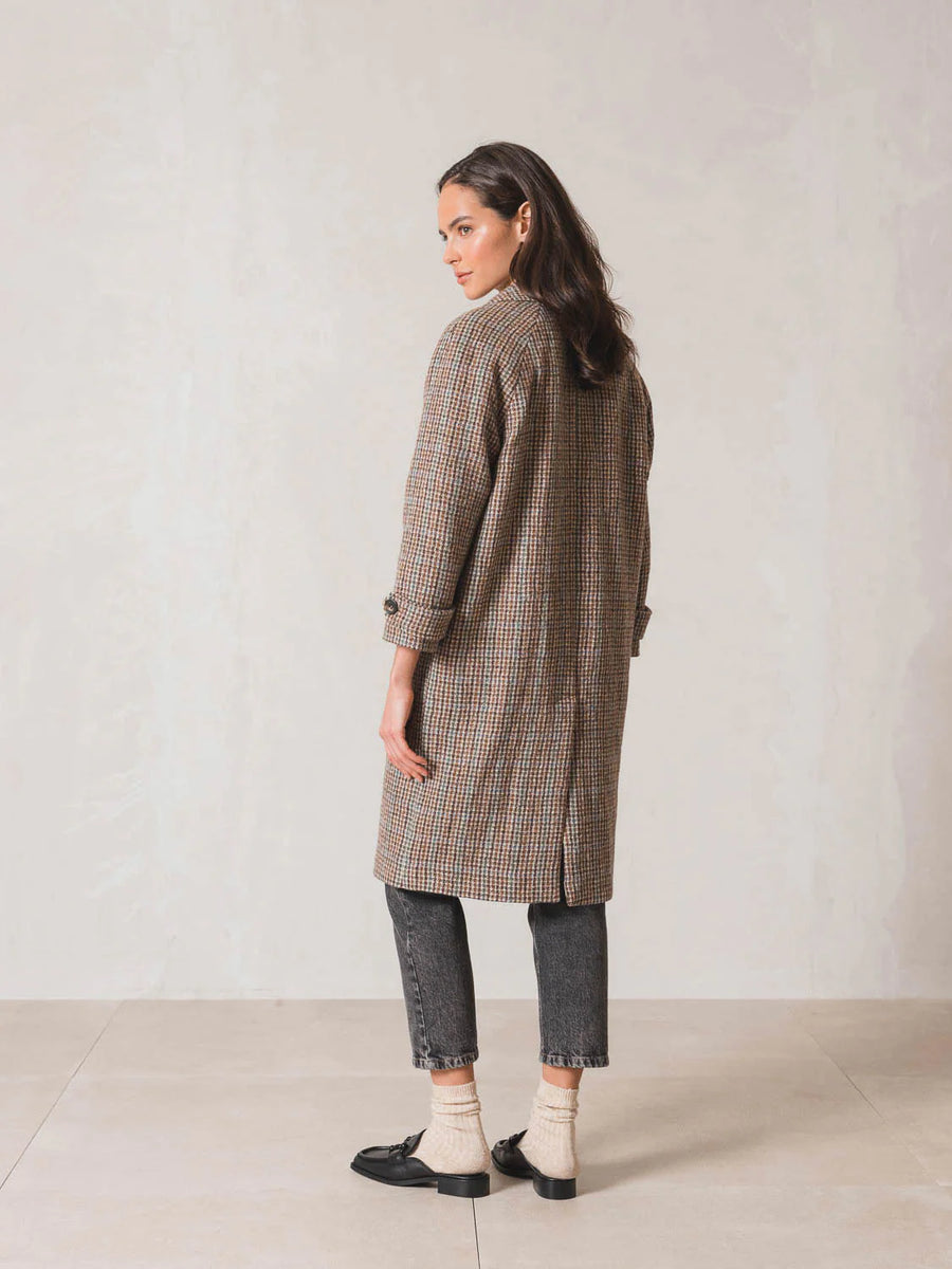 Indi and Cold Tailored Virgin Wool Coat