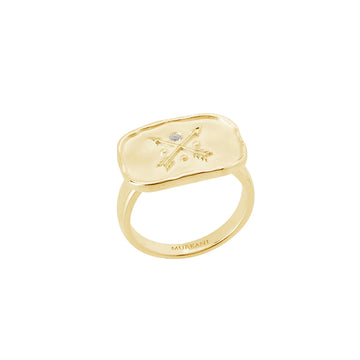 Heirloom Ring in Gold Plate