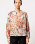 Once Was Altair Cotton Silk Top Aries Floral