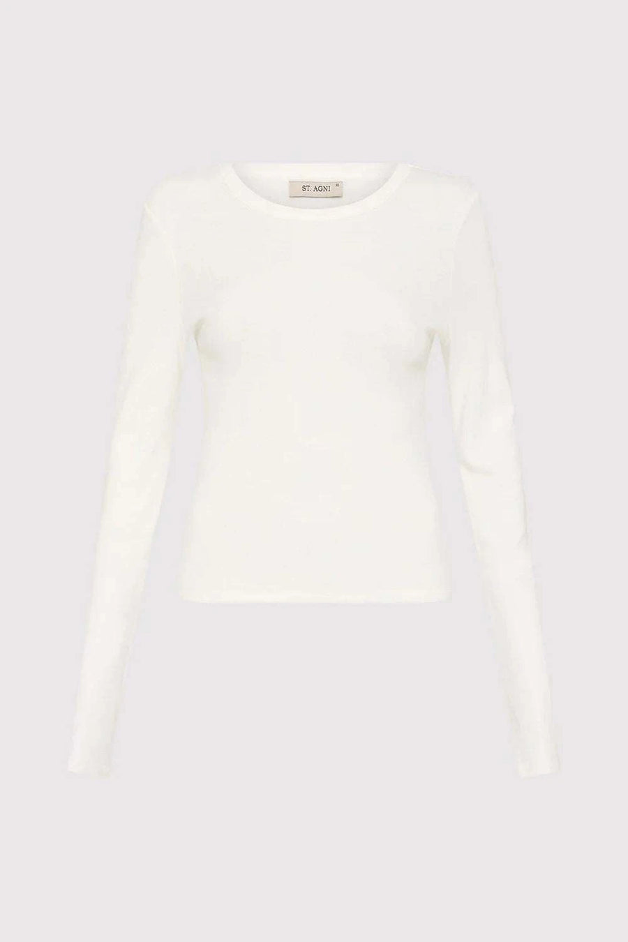 Agni Organic Cotton Long Sleeve Top White