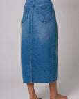 Rollas Sailor Azure Skirt Mid Blue