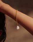 Charlotte Gold Embrace Stillness Pearl Bracelet