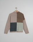 Indi and Cold Multicoloured Perkins Jumper Beige