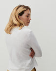 American Vintage Sonoma Long Steeve T/Shirt White