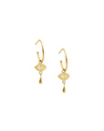 Deen Frances Earrings Gold