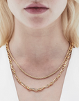 Jolie and Deen Cecile Necklace Gold