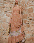 Spell Sienna Strappy Maxi Dress Clay