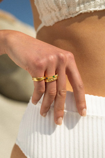 Wildthings Peacock Ring Gold