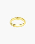Wildthings Pebble Ring Gold