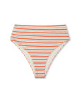 Zulu and Zephyr Chilli Stripe Textured Waisted Full Brief