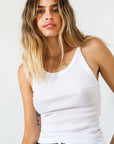Perfectwhitetee Annie Recycled Tank White