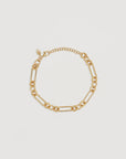 Charlotte 18k Gold Vermeil Shield Bracelet