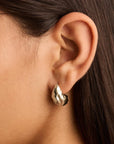 Charlotte Sterling Silver Wild Heart Large Earrings
