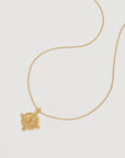 By Charlotte 18k Gold Vermeil Luck and Love Necklace