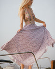 Spell Sienna Halter Maxi Dress Lilac