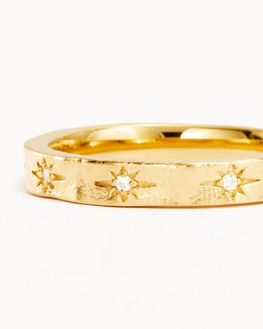 Charlotte 18k Gold Vermeil Stardust Ring