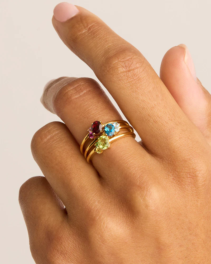 Charlotte Gold Kindred January Birthstone Ring