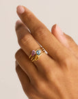 Charlotte Gold Kindred March Birthstone Ring