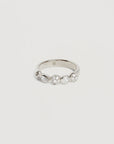 By Charlotte Sterling Silver Protection of Eye Crystal Ring