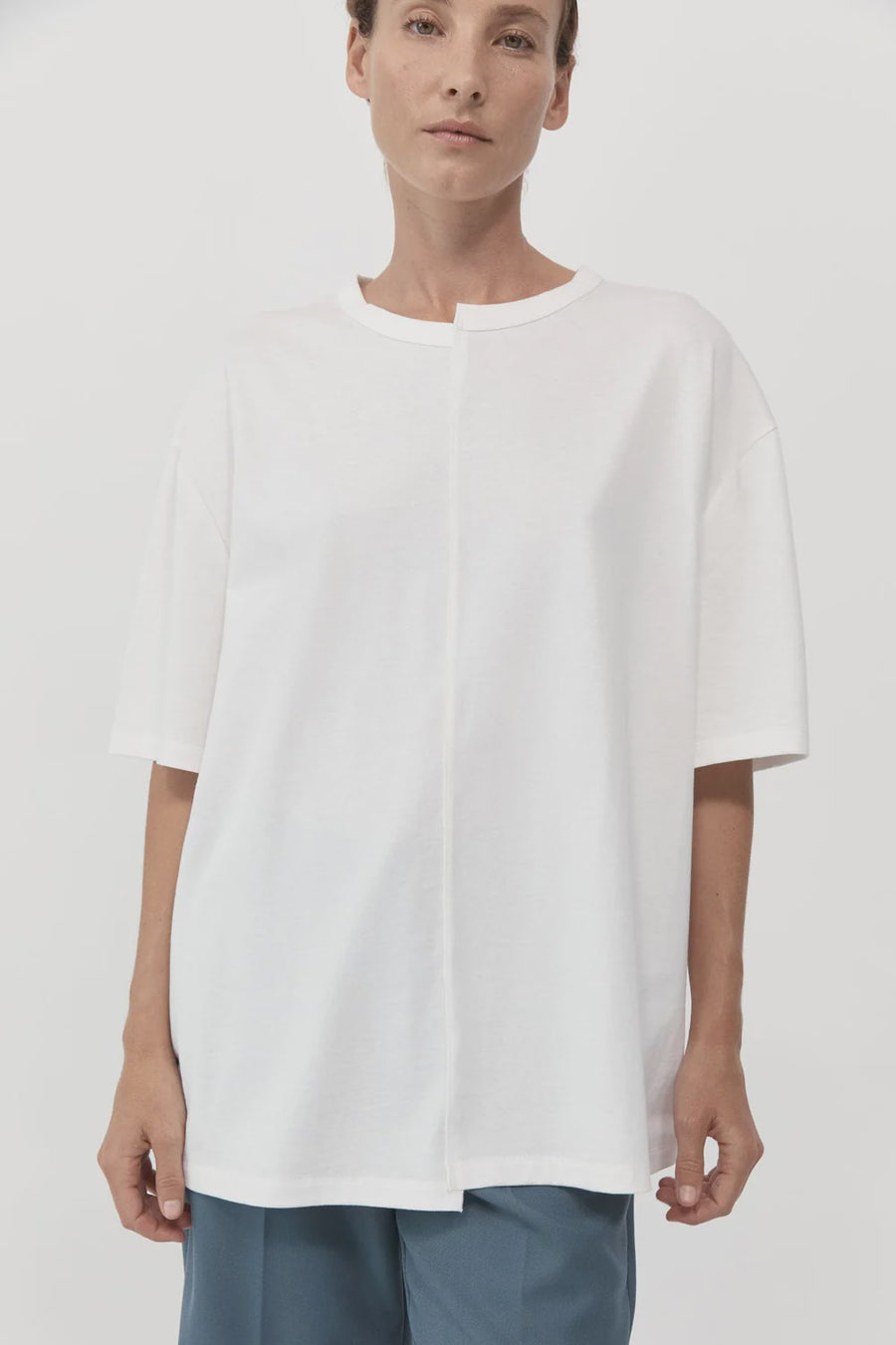 St. AGNI Deconstructed T/Shirt White