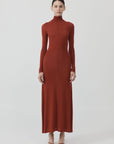 St Agni Jersey Maxi Dress Rouge