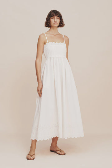 Posse Maisie Dress Vintage White