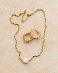Wolfe Moonlight Necklace Gold